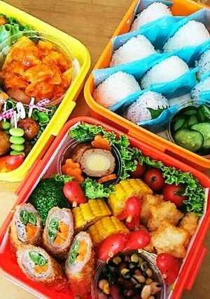 2017年＊小学校＊運動会のお弁当＊-レシピのメイン写真