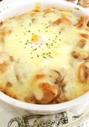 アツアツ！半熟卵のれんこんパウダードリア-レシピのメイン写真