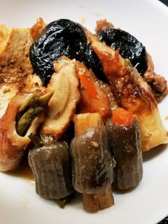 ちくわとちくわこんにゃくの煮物-レシピのメイン写真