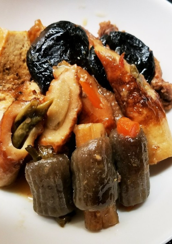 ちくわとちくわこんにゃくの煮物-レシピのメイン写真