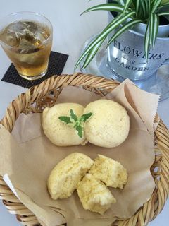 甘酒とホットケーキミックスで簡単蒸しパン-レシピのメイン写真