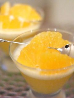 2層のオレンジゼリー-レシピのメイン写真