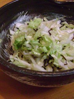 生白菜モリモリ☆ポン酢・ごま油・塩昆布で-レシピのメイン写真