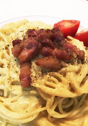 簡単!カルボナーラ-レシピのメイン写真