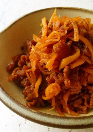おかわり必至　生姜と牛肉の佃煮-レシピのメイン写真