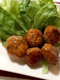 *ピーマン入肉団子*ピーマン嫌いな子に!-レシピのメイン写真