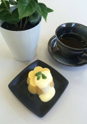 かぼちゃ甘酒プリン-レシピのメイン写真