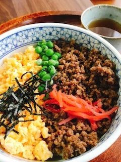 五色そぼろ丼-レシピのメイン写真