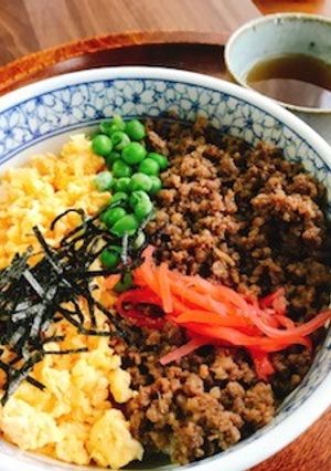 五色そぼろ丼-レシピのメイン写真