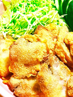 小麦粉不使用/アク抜きゆで豚でトンカツ!-レシピのメイン写真