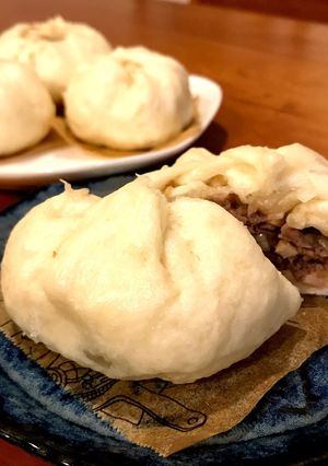 ニワトリ母さんの簡単 手ごね肉まん-レシピのメイン写真