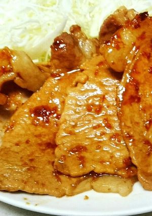 簡単で柔らかい☆豚肉の生姜焼き♥-レシピのメイン写真