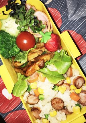 女子高生のお弁当02-レシピのメイン写真