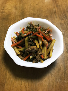 牛肉のカレー炒め-レシピのメイン写真