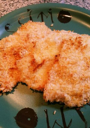 鶏胸肉薄切りで揚げないチキンカツ-レシピのメイン写真