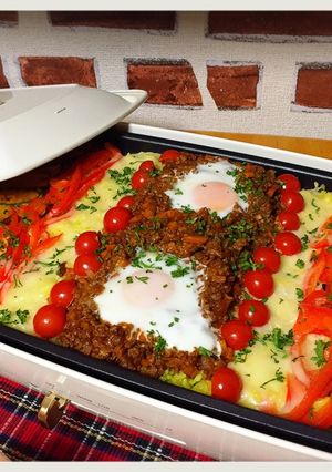 ホットプレートで♡簡単♡ドライカレー♡-レシピのメイン写真