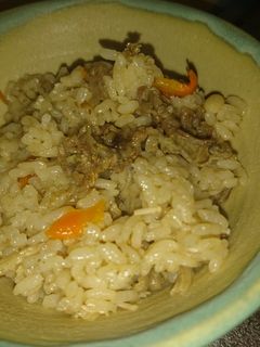 焼き肉のタレで炊き込みご飯-レシピのメイン写真