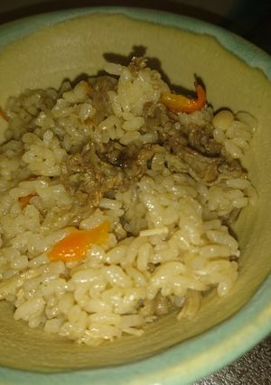 焼き肉のタレで炊き込みご飯-レシピのメイン写真