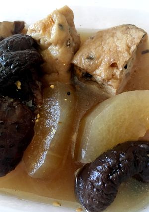 冬瓜とがんもどき しいたけの煮物-レシピのメイン写真