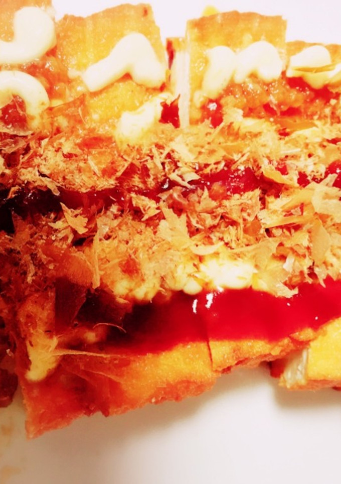 たこ焼きっぽいケド厚揚げ焼き♪-レシピのメイン写真