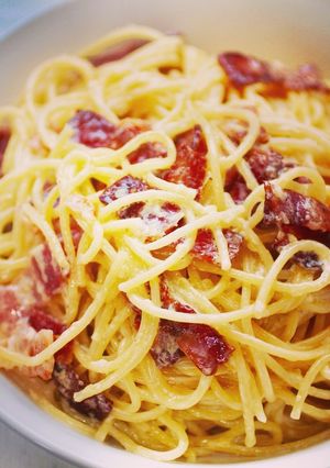 チーズクリームパスタ(ガーリックバター)-レシピのメイン写真
