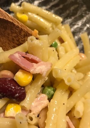 炒めて混ぜるだけ◎おかずマカロニサラダ-レシピのメイン写真