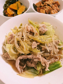 豚肉キャベツもやしの中華風蒸し煮-レシピのメイン写真