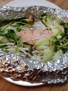 塩鮭のホイル焼き-レシピのメイン写真