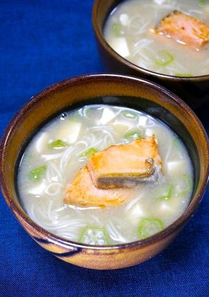簡単!免疫アップ☆銀鮭にゅうめん-レシピのメイン写真