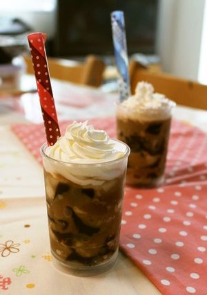 ホイップ★コーヒーミルクラッシュゼリー-レシピのメイン写真