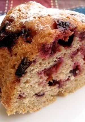完熟プラムの午後のお茶会ケーキ-レシピのメイン写真