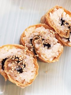 節約、大量生産、くるくるいなり♪-レシピのメイン写真