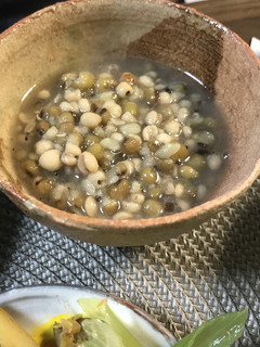 はと麦と緑豆のおかゆぜんざい-レシピのメイン写真