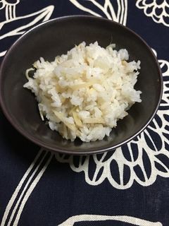新生姜ごはん-レシピのメイン写真