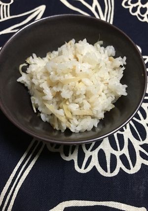 新生姜ごはん-レシピのメイン写真