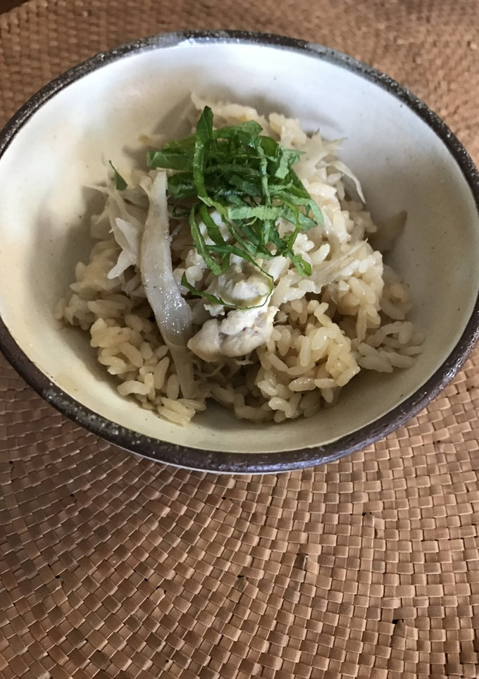 水田ごぼうの炊きこみごはん-レシピのメイン写真
