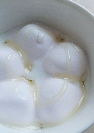 マシュマロフロートグレープ味！-レシピのメイン写真