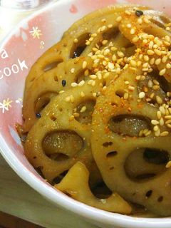 *しゃっきり*ご飯美味しい蓮根のきんぴら-レシピのメイン写真