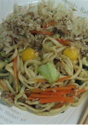 焼くうどん-レシピのメイン写真
