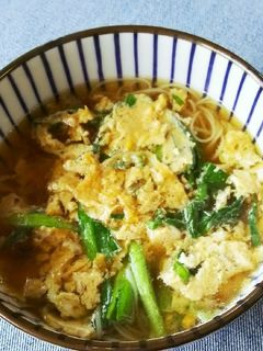 簡単⭐️あったか❗️ニラ玉にゅうめん❗️-レシピのメイン写真