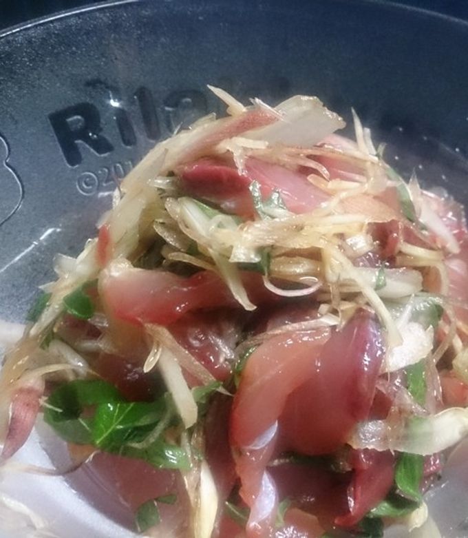 ワラサの香味あえ！-レシピのメイン写真