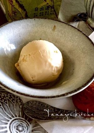 烏龍茶のアイスクリーム-レシピのメイン写真