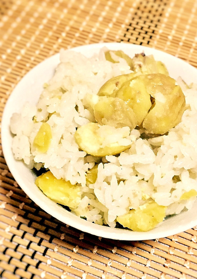 簡単！秋の楽しみ栗ごはん-レシピのメイン写真