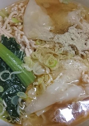 【包まず簡単】ひき肉たっぷりワンタン-レシピのメイン写真