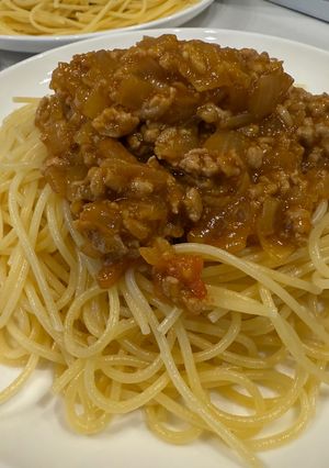 冷凍ミニトマト　ミートソース-レシピのメイン写真