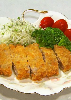 疲れた体を回復⁉ 豚ロースとんかつ-レシピのメイン写真