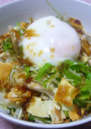 パリパリ♪チキンサラダ-レシピのメイン写真