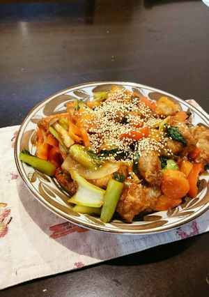 簡単。鳥胸肉の酢豚風-レシピのメイン写真