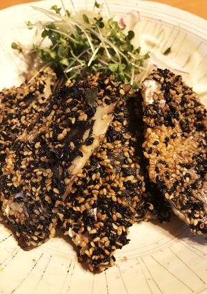 鯵のゴマゴマ焼き-レシピのメイン写真