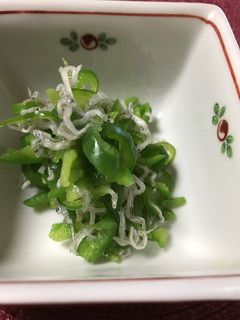 ピーマンのちりめんじゃこ和え-レシピのメイン写真
